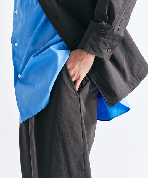 417 EDIFICE（フォーワンセブンエディフィス）の「【FREE MOTION】 イージーパンツ（スラックス・メンズ・カーキ/ブラック系その他/ベージュ・LARGE/MEDIUM/SMALL）」の21枚目の写真