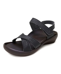 Regetta Canoe | RegettaCanoe フラットウェッジヒール バックベルト サンダル CJFW3519(サンダル)