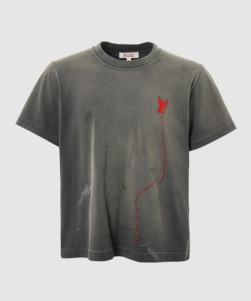 MASU(エムエーエスユー)の「WASTED RED ANGEL T-SHIRT(Tシャツ/カットソー・メンズ・ブラック/オリーブ/ホワイト・48/46)」の2枚目の写真