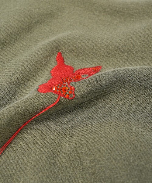 MASU(エムエーエスユー)の「WASTED RED ANGEL T-SHIRT(Tシャツ/カットソー・メンズ・ブラック/オリーブ/ホワイト・48/46)」の5枚目の写真