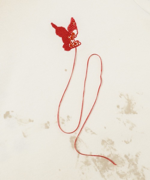 MASU(エムエーエスユー)の「WASTED RED ANGEL T-SHIRT(Tシャツ/カットソー・メンズ・ブラック/オリーブ/ホワイト・48/46)」の9枚目の写真