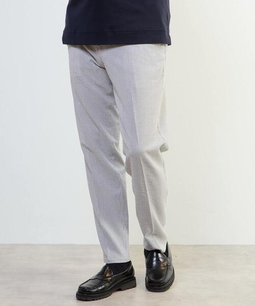 MEN'S MELROSE（メンズメルローズ）の「アクティブエアトラウザー(セットアップ可)（スラックス・メンズ・ネイビー/ライトグレー/ライトブラウン・3/4/5/2）」の19枚目の写真