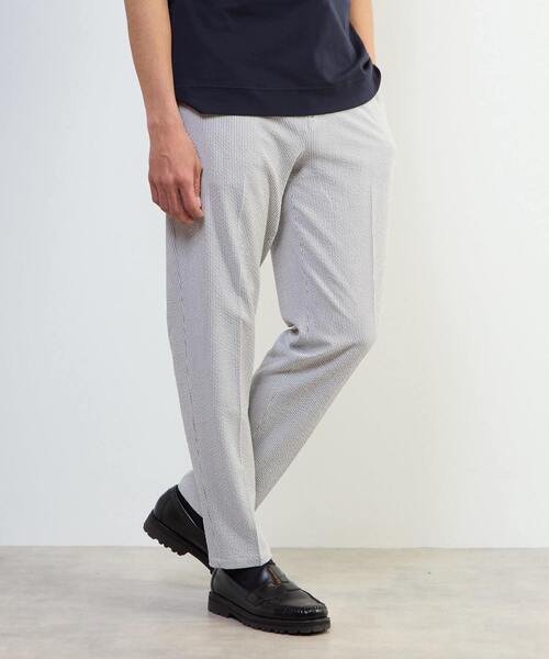 MEN'S MELROSE（メンズメルローズ）の「アクティブエアトラウザー(セットアップ可)（スラックス・メンズ・ネイビー/ライトグレー/ライトブラウン・3/4/5/2）」の20枚目の写真