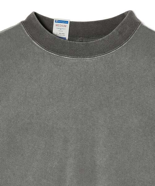 N.HOOLYWOOD(N.ハリウッド)の「N.HOOLYWOOD × Champion / REVERSIBLE DOLMAN SWEATSHIRT(Tシャツ/カットソー・メンズ・グレー/チャコール・S/M/L)」の3枚目の写真