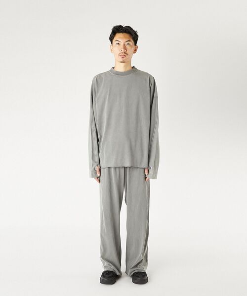 N.HOOLYWOOD(N.ハリウッド)の「N.HOOLYWOOD × Champion / REVERSIBLE DOLMAN SWEATSHIRT(Tシャツ/カットソー・メンズ・グレー/チャコール・S/M/L)」の11枚目の写真