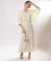 JUSGLITTY | ブーケプリントワンピース(ワンピース)