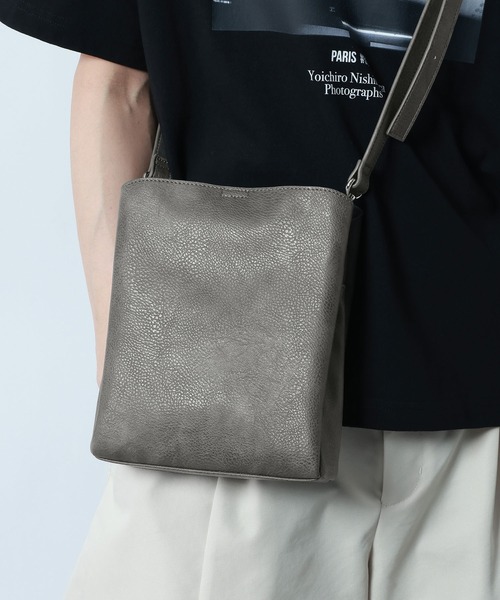3Pocket Square Shoulder Bag/3ポケットスクエアショルダーバッグ