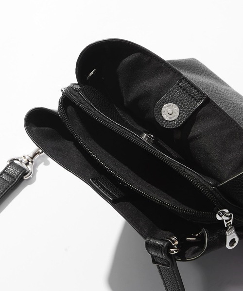 RAGEBLUE（レイジブルー）の「3Pocket Square Shoulder Bag/3ポケットスクエアショルダーバッグ（ショルダーバッグ・メンズ・ブラック/ダークブラウン/ダークグレー・FREE）」の18枚目の写真