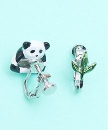 gargle（ガーグル）の「gargle ガーグル：アニマルシリーズ　もっちりパンダ　ぱんだ　イヤリング（イヤリング）」