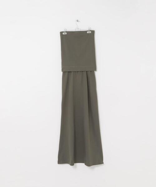 LAATO(ラート)の「flare long skirt set(スカート・レディース・ブラウン/ダークグレー/ベージュ・FREE)」の16枚目の写真