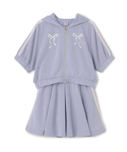 人気商品再入荷】【直営店で取り扱い無し】ラメミニ裏毛ジップパーカ