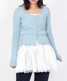 PUNYUS | ドットキャミセットカーディガン(カーディガン/ボレロ)