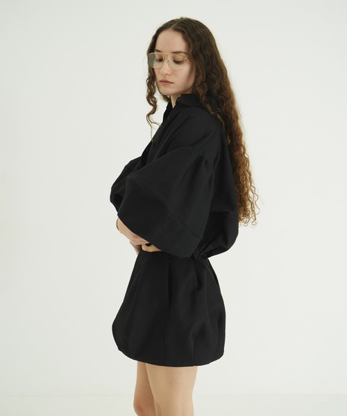 CLANE（クラネ）の「DAD SHORT BALLOON BLOUSON（ブルゾン・レディース・アイボリー・1/2）」の11枚目の写真