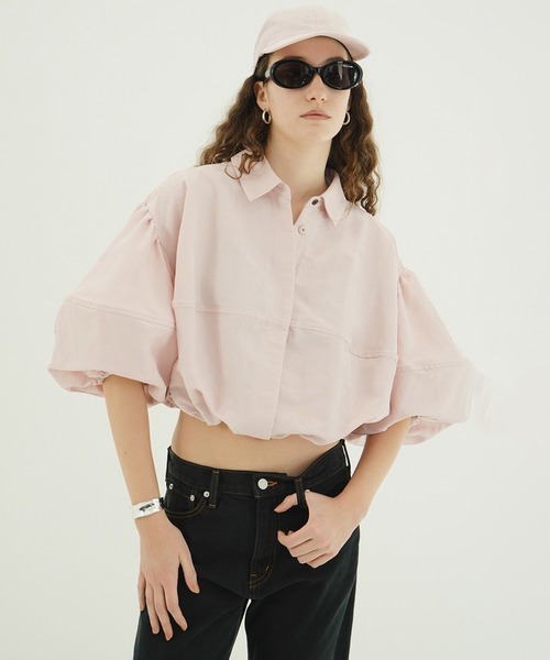 CLANE（クラネ）の「DAD SHORT BALLOON BLOUSON（ブルゾン・レディース・アイボリー・1/2）」の17枚目の写真