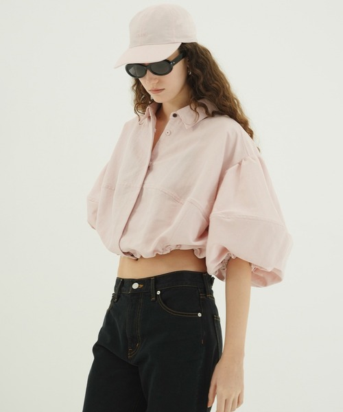 CLANE（クラネ）の「DAD SHORT BALLOON BLOUSON（ブルゾン・レディース・アイボリー・1/2）」の18枚目の写真