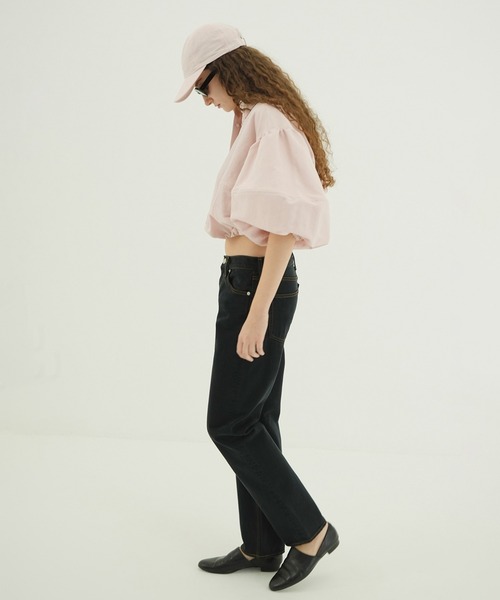 CLANE（クラネ）の「DAD SHORT BALLOON BLOUSON（ブルゾン・レディース・アイボリー・1/2）」の21枚目の写真