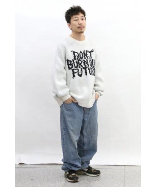 AJOBYAJO（アジョバイアジョ）の「[PBA] DBOF ウールニットセーター [アイボリー]（ニット/セーター・レディース・その他・L/S/M/XL）」の21枚目の写真