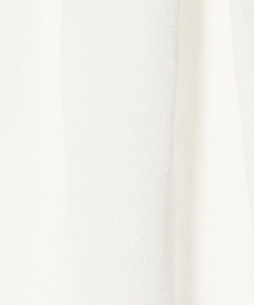 BEAUTY&YOUTH UNITED ARROWS（ビューティーアンドユースユナイテッドアローズ）の「麻ブレンド フロントリボン ティアード シャツ ウォッシャブル（シャツ/ブラウス・レディース・ベージュ/オレンジ/ホワイト・FREE）」の8枚目の写真
