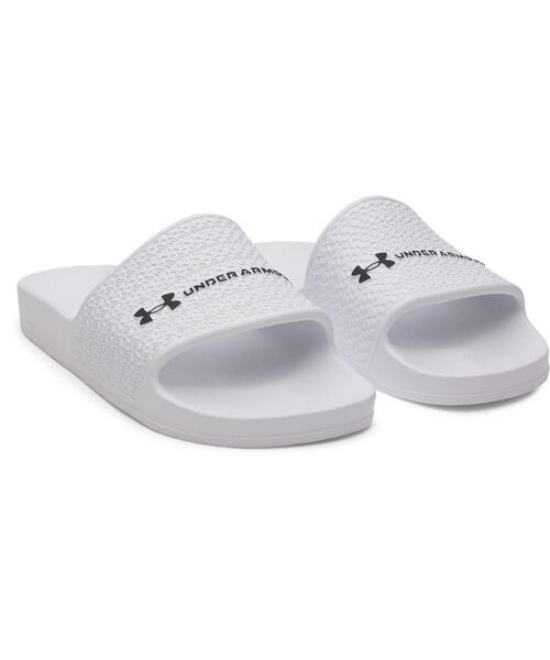 UNDER ARMOUR(アンダーアーマー)の「UAアーマー スライド ライト(ライフスタイル/レディース)(サンダル・レディース・ホワイト・23.0cm/24.0cm/25.0cm)」の4枚目の写真
