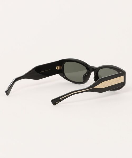 GUCCI(グッチ)の「【GUCCI/グッチ】スクエア サングラス GG2068SA 001 55 ブラック(サングラス・メンズ・ブラック・FREE)」の3枚目の写真