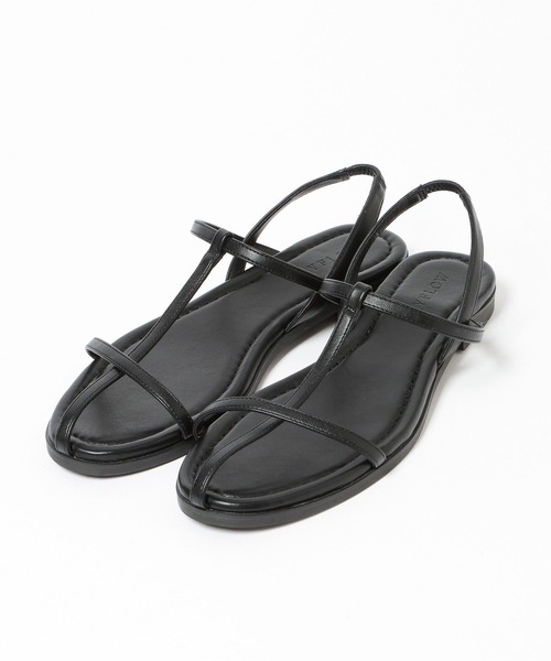 BAYFLOW(ベイフロー)の「ストラップフラットサンダル(サンダル・レディース・シルバー/ブラック・LARGE/MEDIUM)」の19枚目の写真