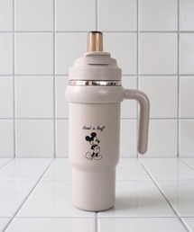 Disney（ディズニー）の「〈DISNEY/ディズニー〉ミッキーマウス シンプルロゴ ハンドル付ストロータンブラー 830ml STSTB9（グラス/マグカップ/タンブラー）」