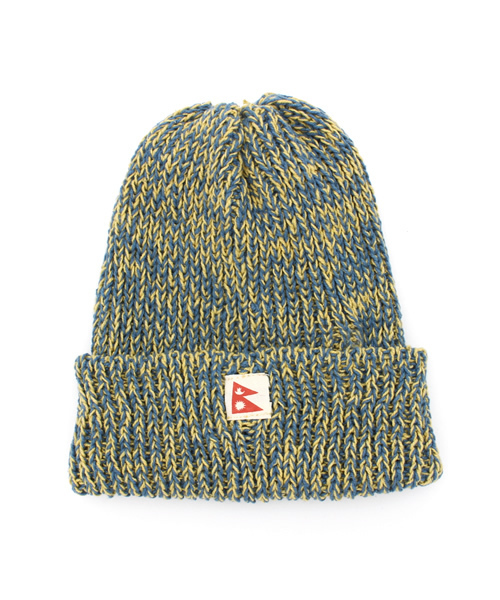 チャイハネ（チャイハネ）の「【チャイハネ】NEPALコットンニットキャップ（ニットキャップ/ビーニー・レディース・カーキ/ネイビー/グリーン/レッド/ブルー・FREE）」の4枚目の写真