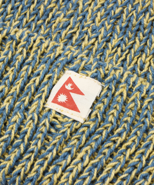 チャイハネ（チャイハネ）の「【チャイハネ】NEPALコットンニットキャップ（ニットキャップ/ビーニー・レディース・カーキ/ネイビー/グリーン/レッド/ブルー・FREE）」の7枚目の写真