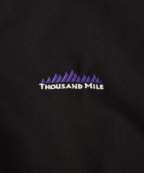 THOUSAND MILE（サウザンドマイル）の「[THOUSAND MILE/サウザンド マイル] 別注 ハイエアー ウエストギャザー フレンチスリーブワンピース（ワンピース・レディース・ブラック系/グレイッシュベージュ/ブラック・F）」の8枚目の写真