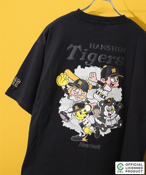 NEW JACK（ニュージャック）の「【セ・リーグ】NEW JACK プロ野球 オーバーサイズTシャツ / Professional Baseball Oversized T-Shirt（Tシャツ/カットソー・メンズ・ブラック系1/ブラック系3/ホワイト系4/ブラック系2/ホワイト系3/ブラック系4/ホワイト系5/ホワイト系1/ホワイト系2/ブラック系5・S/M/L/XL）」の6枚目の写真
