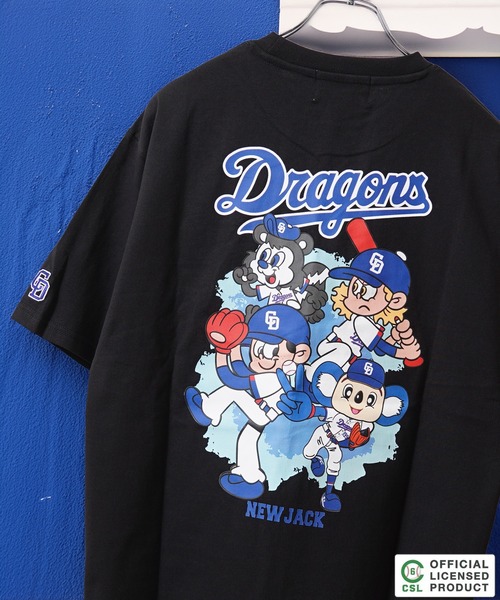 NEW JACK（ニュージャック）の「【セ・リーグ】NEW JACK プロ野球 オーバーサイズTシャツ / Professional Baseball Oversized T-Shirt（Tシャツ/カットソー・メンズ・ブラック系1/ブラック系3/ホワイト系4/ブラック系2/ホワイト系3/ブラック系4/ホワイト系5/ホワイト系1/ホワイト系2/ブラック系5・S/M/L/XL）」の7枚目の写真
