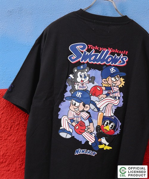 NEW JACK（ニュージャック）の「【セ・リーグ】NEW JACK プロ野球 オーバーサイズTシャツ / Professional Baseball Oversized T-Shirt（Tシャツ/カットソー・メンズ・ブラック系1/ブラック系3/ホワイト系4/ブラック系2/ホワイト系3/ブラック系4/ホワイト系5/ホワイト系1/ホワイト系2/ブラック系5・S/M/L/XL）」の8枚目の写真