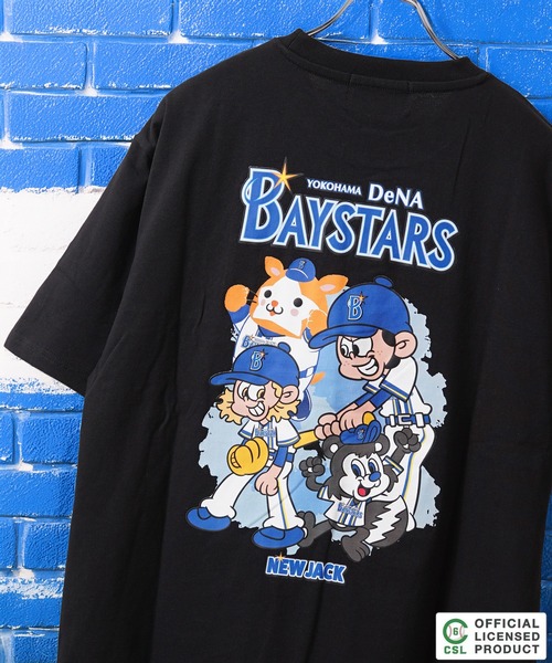 NEW JACK（ニュージャック）の「【セ・リーグ】NEW JACK プロ野球 オーバーサイズTシャツ / Professional Baseball Oversized T-Shirt（Tシャツ/カットソー・メンズ・ブラック系1/ブラック系3/ホワイト系4/ブラック系2/ホワイト系3/ブラック系4/ホワイト系5/ホワイト系1/ホワイト系2/ブラック系5・S/M/L/XL）」の9枚目の写真