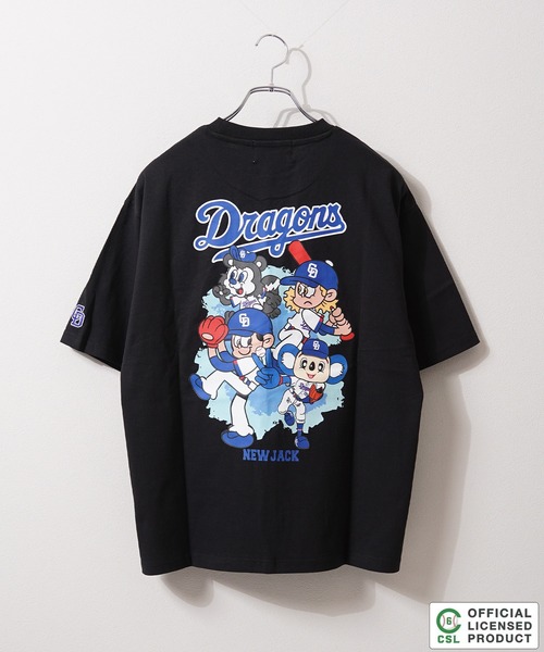 NEW JACK（ニュージャック）の「【セ・リーグ】NEW JACK プロ野球 オーバーサイズTシャツ / Professional Baseball Oversized T-Shirt（Tシャツ/カットソー・メンズ・ブラック系1/ブラック系3/ホワイト系4/ブラック系2/ホワイト系3/ブラック系4/ホワイト系5/ホワイト系1/ホワイト系2/ブラック系5・S/M/L/XL）」の18枚目の写真