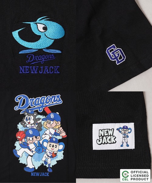 NEW JACK（ニュージャック）の「【セ・リーグ】NEW JACK プロ野球 オーバーサイズTシャツ / Professional Baseball Oversized T-Shirt（Tシャツ/カットソー・メンズ・ブラック系1/ブラック系3/ホワイト系4/ブラック系2/ホワイト系3/ブラック系4/ホワイト系5/ホワイト系1/ホワイト系2/ブラック系5・S/M/L/XL）」の19枚目の写真