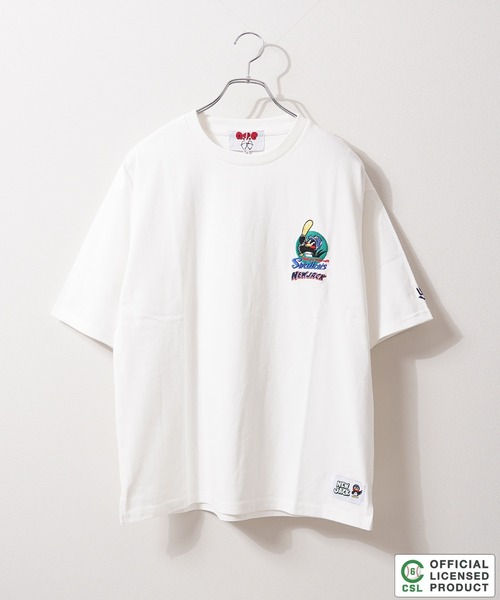 NEW JACK（ニュージャック）の「【セ・リーグ】NEW JACK プロ野球 オーバーサイズTシャツ / Professional Baseball Oversized T-Shirt（Tシャツ/カットソー・メンズ・ブラック系1/ブラック系3/ホワイト系4/ブラック系2/ホワイト系3/ブラック系4/ホワイト系5/ホワイト系1/ホワイト系2/ブラック系5・S/M/L/XL）」の22枚目の写真