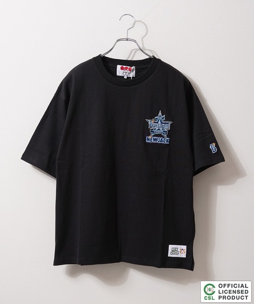 NEW JACK（ニュージャック）の「【セ・リーグ】NEW JACK プロ野球 オーバーサイズTシャツ / Professional Baseball Oversized T-Shirt（Tシャツ/カットソー・メンズ・ブラック系1/ブラック系3/ホワイト系4/ブラック系2/ホワイト系3/ブラック系4/ホワイト系5/ホワイト系1/ホワイト系2/ブラック系5・S/M/L/XL）」の12枚目の写真