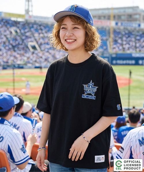 NEW JACK（ニュージャック）の「【セ・リーグ】NEW JACK プロ野球 オーバーサイズTシャツ / Professional Baseball Oversized T-Shirt（Tシャツ/カットソー・メンズ・ブラック系1/ブラック系3/ホワイト系4/ブラック系2/ホワイト系3/ブラック系4/ホワイト系5/ホワイト系1/ホワイト系2/ブラック系5・S/M/L/XL）」の15枚目の写真