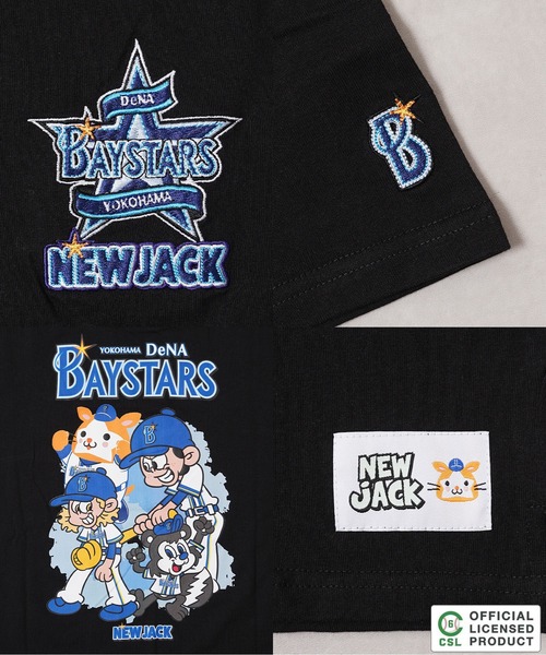 NEW JACK（ニュージャック）の「【セ・リーグ】NEW JACK プロ野球 オーバーサイズTシャツ / Professional Baseball Oversized T-Shirt（Tシャツ/カットソー・メンズ・ブラック系1/ブラック系3/ホワイト系4/ブラック系2/ホワイト系3/ブラック系4/ホワイト系5/ホワイト系1/ホワイト系2/ブラック系5・S/M/L/XL）」の14枚目の写真