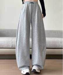 切り替えバレルスウェットパンツ