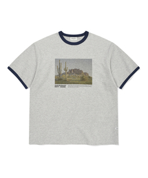COVERNAT（カバーナット）の「カクタスバレーグラフィックTシャツメランジグレー（Tシャツ/カットソー）」