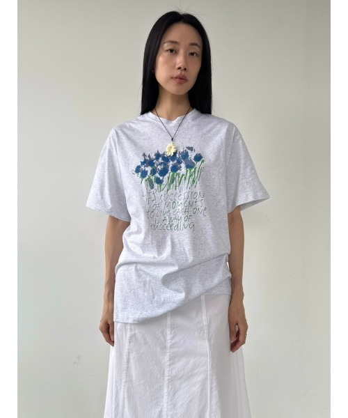 Didot.showroom(ディドット ショールーム)の「フラワーモチーフネックレス(ACC 005)(ネックレス・レディース・アイボリー/ブラック・FREE)」の7枚目の写真