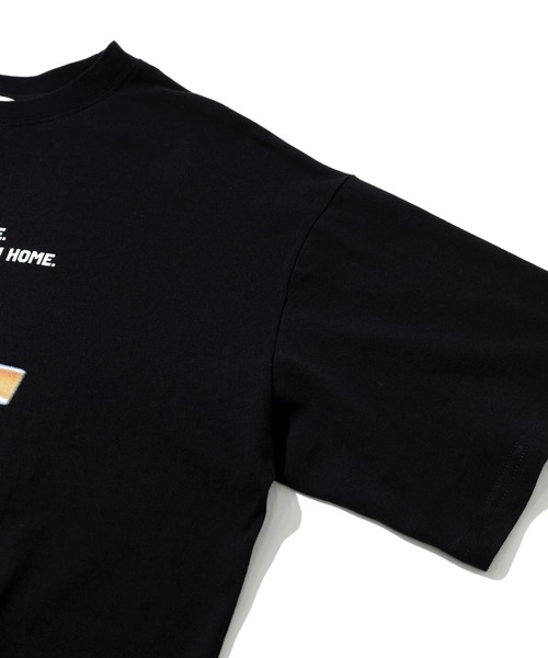 go slow caravan(ゴースローキャラバン)の「CUBE SUGAR/キューブシュガー 21/-OE ETフォトTEE(Tシャツ/カットソー・レディース・ナチュラル/ブラック・FREE)」の5枚目の写真