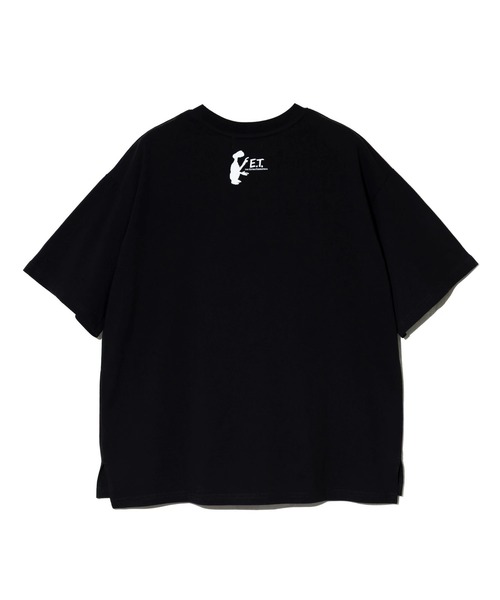 go slow caravan(ゴースローキャラバン)の「CUBE SUGAR/キューブシュガー 21/-OE ETフォトTEE(Tシャツ/カットソー・レディース・ナチュラル/ブラック・FREE)」の9枚目の写真