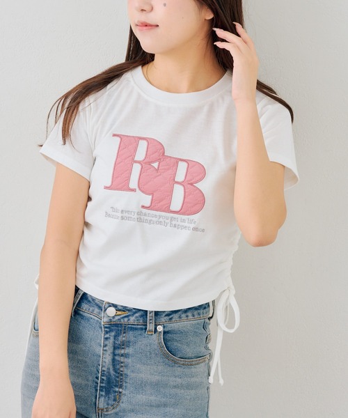 continuer de NICE CLAUP(コンティニューデナイスクラップ)の「アソートロゴドロストチビT(Tシャツ/カットソー・レディース・ドット/トップグレー/ホワイト系その他/オフホワイト/ブラック/ブラック系その他/ピンク系その他・FREE)」の21枚目の写真