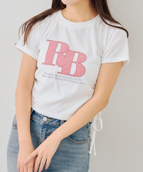 continuer de NICE CLAUP(コンティニューデナイスクラップ)の「アソートロゴドロストチビT(Tシャツ/カットソー・レディース・ドット/トップグレー/ホワイト系その他/オフホワイト/ブラック/ブラック系その他/ピンク系その他・FREE)」の22枚目の写真