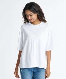BILLABONG ウィメンズ SERIF CLEAN LOGO MEDIUM LOOSE TEE Tシャツ 【2026年夏モデル】