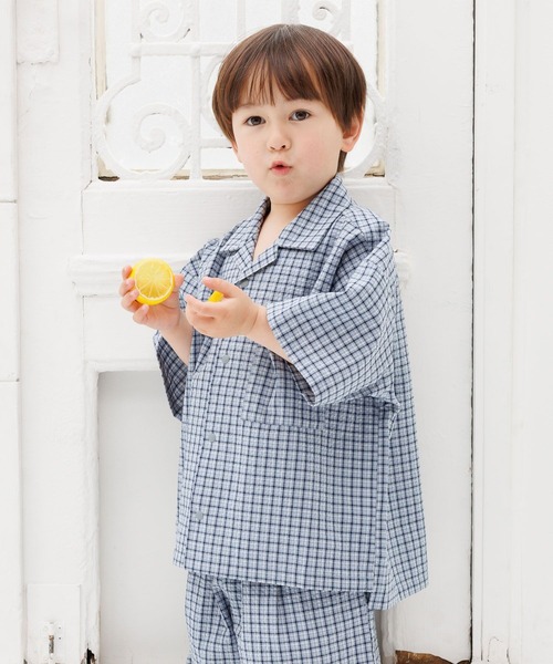 GLOBAL WORK(グローバルワーク)の「スナップサッカーシャツ半袖/T/647311(シャツ/ブラウス・キッズ・ブルー/ブラウン・100cm/110cm/120cm)」の20枚目の写真