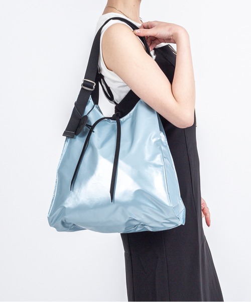 Jack Gomme(ジャックゴム)の「【JACK GOMME】ショルダーバッグ トートバッグ LESAC Sac cabas(ショルダーバッグ・レディース・ブルー/ブラック/オリーブ/レッド/コーラル/ネイビー/シャンパン・FREE)」の17枚目の写真