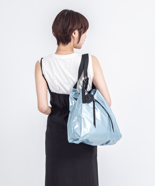 Jack Gomme(ジャックゴム)の「【JACK GOMME】ショルダーバッグ トートバッグ LESAC Sac cabas(ショルダーバッグ・レディース・ブルー/ブラック/オリーブ/レッド/コーラル/ネイビー/シャンパン・FREE)」の18枚目の写真